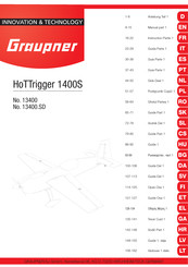 GRAUPNER 13400 Manual De Instrucciones