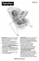 Fisher-Price BHL59 Manual Del Usuario