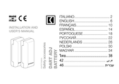 Comunello Automation GDARTBTTN0B00A Manual Del Usuario