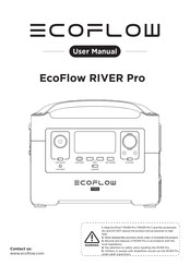 Ecoflow RIVER Pro Manual Del Usuario