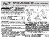 Milwaukee 2744-20 Manual De Instrucciones