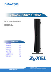 Zyxel DMA-2500 Guia De Inicio Rapido