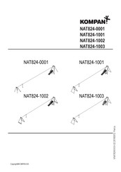 KOMPAN NAT824-1002 Manual Del Usuario