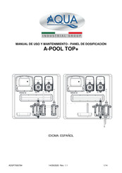 Aqua A-POOL TOP+ Manual De Uso Y Mantenimiento