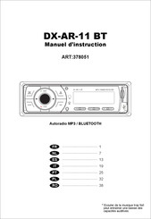 NORAUTO DX-AR-11 BT Manual Del Usuario