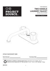 Project Source FL010103CP Manual De Instrucciones