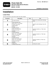 Toro 115-4195 Instrucciones De Instalación