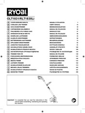 Ryobi RLT1830Li Manual Del Usuario