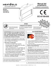 Heat & Glo XLR-N-CE Manual Del Propietário