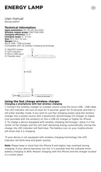 KSIX BXCQILAMP01 Manual De Usuario