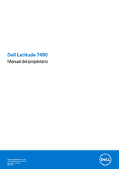 Dell Latitude 7480 Manual Del Propietário