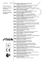 Stiga MCS 470 Li 80 Serie Manual De Instrucciones