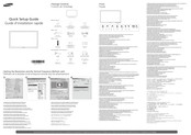 Samsung 650TS Guia De Inicio Rapido