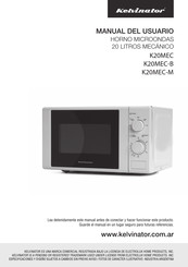 Kelvinator K20MEC-M Manual Del Usuario