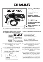 Dimas DDW 100 Manual De Utilización Y Mantenimiento