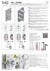 THG PARIS 5540BE Serie Instrucciones De Instalación