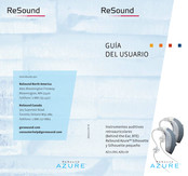 Resound Azure AZ71-DVI Guia Del Usuario