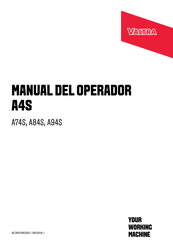 Valtra A4S Serie Manual Del Operador