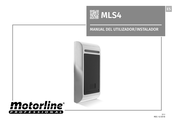 Motorline professional MLS4 Manual Del Utilizador/Instalador