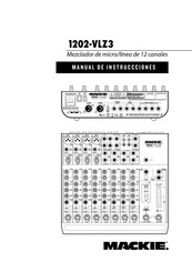 Mackie 1202-VLZ3 Manual De Instrucciones