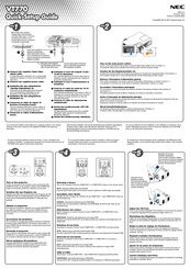 NEC VT770 Guia De Inicio Rapido