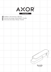 Hansgrohe AXOR Bouroullec 19132401 Instrucciones De Montaje