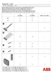 ABB PR120/V Manual De Instrucciones