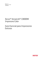 Xerox VersaLink C8000W Guía Esencial