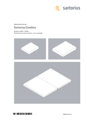 Sartorius Combics CAAPS NCE Instrucciones De Uso