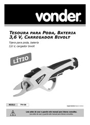 vonder TPV 036 Manual De Instrucciones