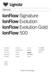 Lightair IonFlow Serie Manual De Instrucciones