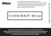 Nikon COOLSHOT 40 i GII Manual De Instrucciones