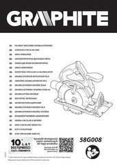 Graphite 58G008 Instrucciones De Uso