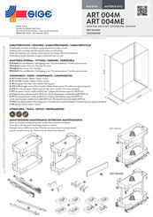 Sige ART 004M Manual De Instrucciones