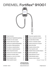 Dremel 9100-21 Traducción De Las Instrucciones Originales