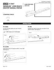 Uline SWINGLINE H-3067 Guia De Inicio Rapido