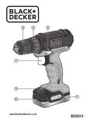 Black+Decker BDDD12 Manual De Instrucciones