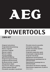 AEG OMNI-MT Manual Original