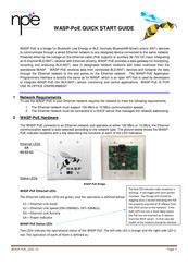 npe WASP-PoE Guia De Inicio Rapido