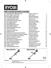 Ryobi RBC430SBD Manual De Utilización