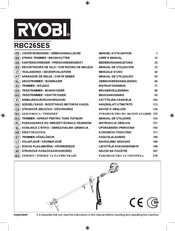 Ryobi RBC26SES Manual De Utilización