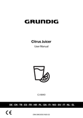 Grundig CJ 6840 Manual Del Usuario