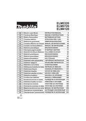 Makita ELM3320 Manual De Instrucciones