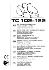 Stiga TC 102 Manual De Instrucciones