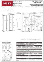 HENN D233-123 Instrucciones De Montaje