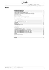 Danfoss VLT 6502 HVAC Manual Del Usuario