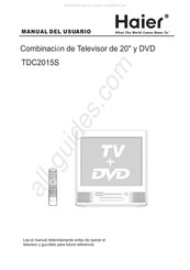 Haier TDC2015S Manual Del Usuario