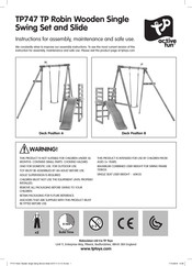 TP Toys TP747 Instrucciones De Montaje, Mantenimiento Y Uso