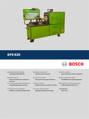 Bosch EPS 625 Manual Original