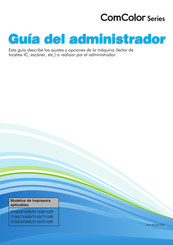 Riso ComColor 9150R Guía Del Administrador